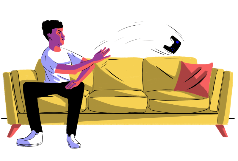 I remain hopeful that some people found my illustrated guide to throwing your controller helpful.